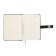 Leduced Diary A5, 160 sheets, Devente.denver, firmly cover of artificial leather with foam rubber, block 70 g/m2, gray