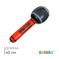 Игрушка надувная «Микрофон», 40 см, цвет МИКС