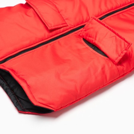 Demician jacket nursery, red color, height 146-152 cm-8