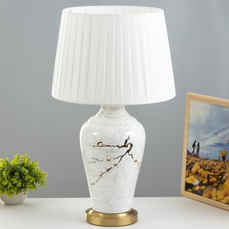Board lamp "Kraki" E27 40W white 34x34x62 cm Risalux