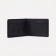 Male purse without fastening, for bills, for cards, black color
