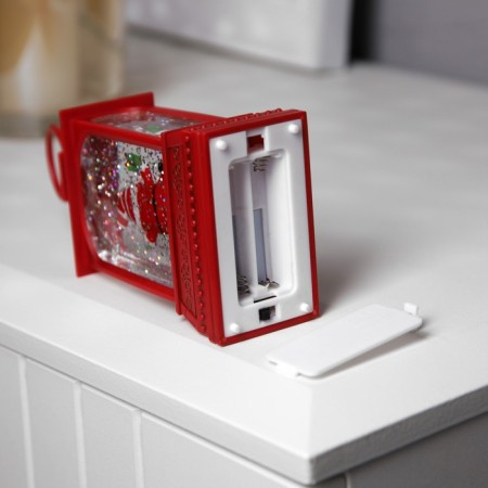 LED figure "Santa Claus" 7.5 × 13 × 4.3 cm, plastic, batteries AAAX2 (not in the kit), glow warm white-2