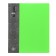 Folder on 4 rings A4, Calligrata, 40 mm, 700 μm, inner pocket, pocket for a spine, salad
