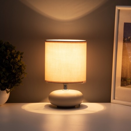 Assens table lamp E14 40W gray 13x13x22 cm-3