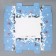 Folding box "New Year's city", 31.2 x 25.6 x 16.1 cm, New Year