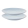 Set of plates Liberty Jones Simplicity, D = 21.5 cm, 2 pcs, color blue