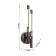 Wanding lamp WAND 100 mm, 70 mm, LED 14W