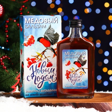 New Year's honey balm Altai Immino-vitamin, 250 ml