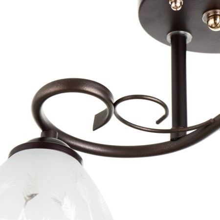 Lasni Lustra 2HE27 40W Wenge 45x15x28 cm Bayerlux-3