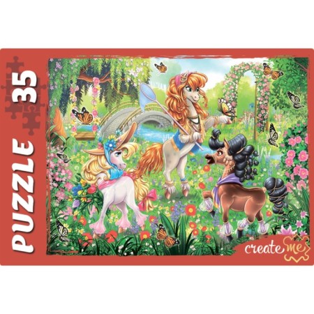 Puzzle "Kingdom of Pony", No. 2, 35 elements-1