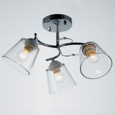 Aisha chandelier 3he27 40W chrome 50x50x27 cm Bayerlux-1