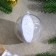 Christmas tree decoration for coloring "Santa Claus" Size: 8 cm; 2 pcs., Brush