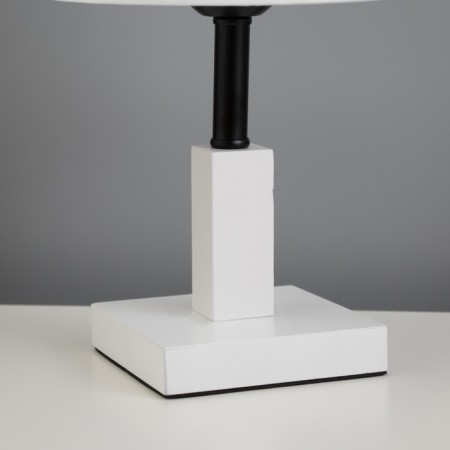 Table lamp "Cold" 1x40W E27 white 16x16x34cm-4