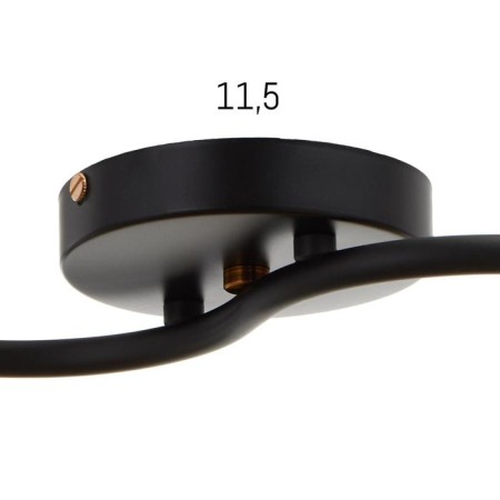 SPOT CHAST 58702/2 2x60W E14, gold/black 35x17x13 cm-5