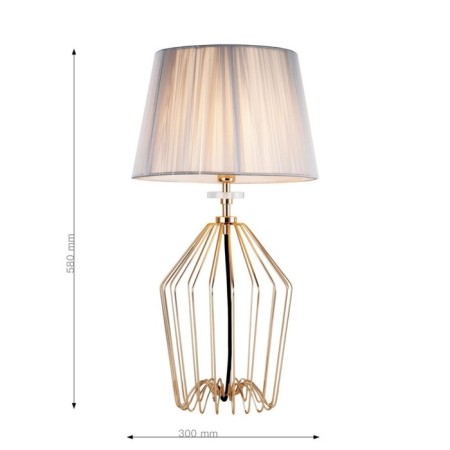 Sade 300 mm desktop lamp, E27-2
