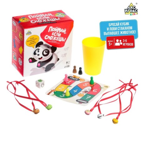 Table neuropsychological game “Catch if you can!”, 3-6 players, 5+-6