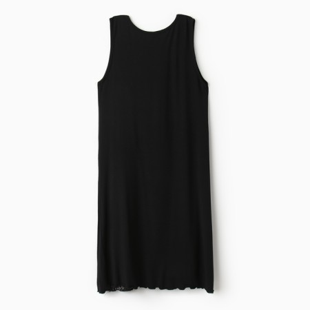 Night shirt female "charm", black color, size 44-5
