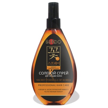Salt spray for hair styling Sendo, 160 ml-4
