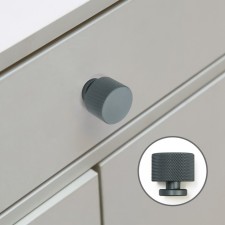 Handle button Cappio PK329, D = 30 mm, color graphite