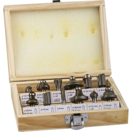 Set of milling "Stayer", on wood, 12pcs-1