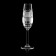 A set of crystal glasses for champagne “Chess”, 160 ml, 6 pcs