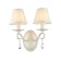 Bra Maytoni ARM172-02-G, 2HE14, 40W, 20x33x35 cm, beige color