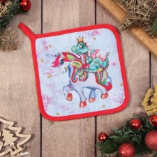 Dragon and unicorrhea Take 17x17 cm, 35% HL, 65% PE, Vatin 250 g/m2