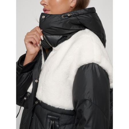 Winter jacket, size 44, black color-11