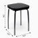 Stool collapsible TF03 r black