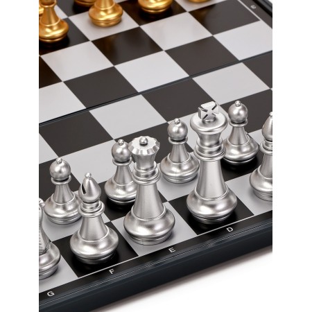 Magnetic chess 36 x 37 cm, King H-8 cm, Pig H-4.2 cm-4