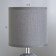 Board Lamp "Aria" E14 40W gray 13x13x26.5 cm Risalux