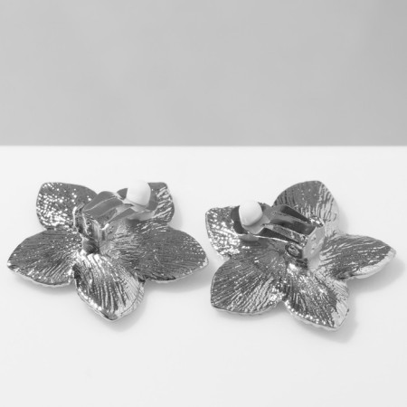 Clips "Easy" Flower, Color silver-1