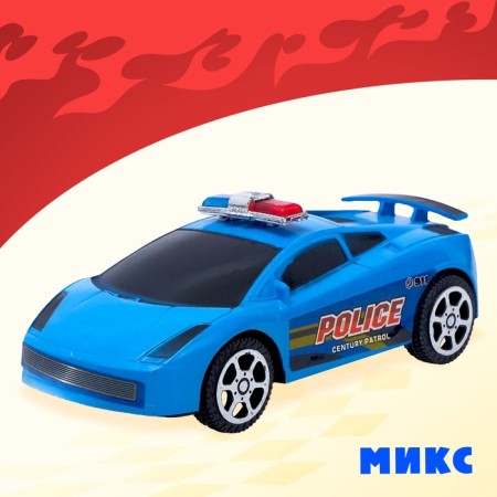 Inertial car "Road Patrol", mix-9