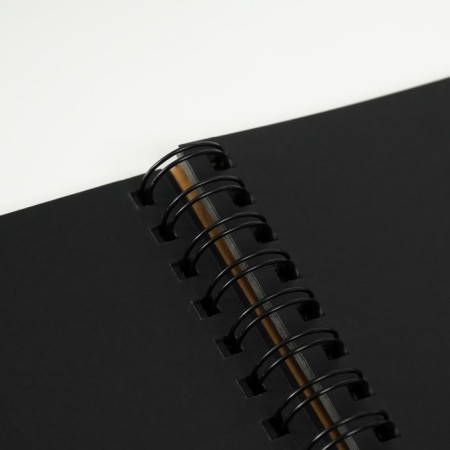 Photo album Brauberg Black & Kraft, size 16x18 cm, 20 black sheets-5