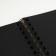 Photo album Brauberg Black & Kraft, size 16x18 cm, 20 black sheets