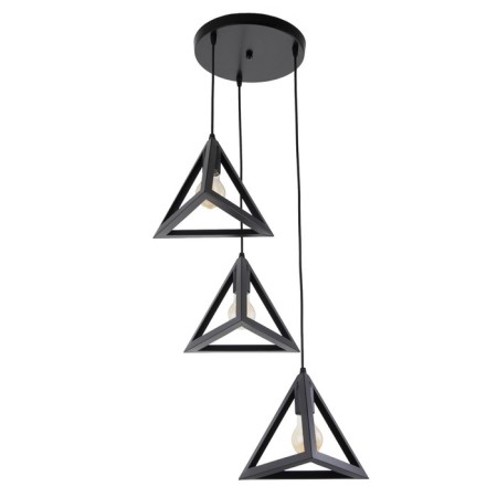 Lamp Bayerlux 2602/3 E27 40W black 30x30x20-120 cm