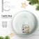 Ceramic plate "Miracles everywhere", 18.5 cm, white color