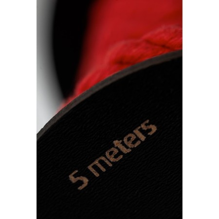 Shibari rope Pecado BDSM, on a coil, cotton, red, 5 m-5