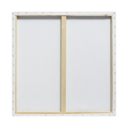 Canvas on a subframe of 1.6x60x60 cm, cotton 100%, acrylic soil, medium -grained, 380g/m²-3