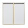 Canvas on a subframe of 1.6x60x60 cm, cotton 100%, acrylic soil, medium -grained, 380g/m²