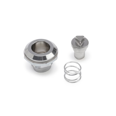 Tundra lock, under a trihedral key, without keys-11