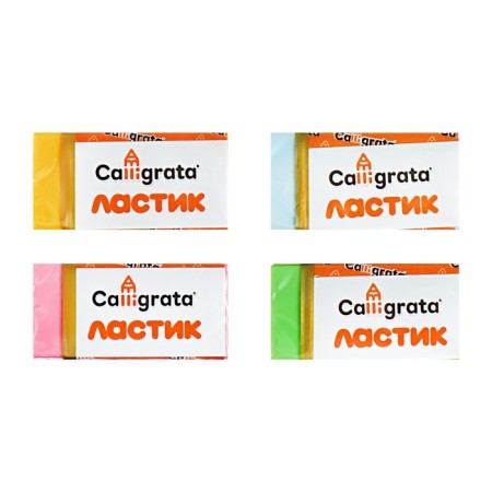 Lastik rectangular pastel mix, in a paper holder (barcode on a piece)-1
