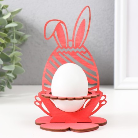 Claus "Bunny" 8.5x8.5x14.5 cm (set 4 parts) Coral