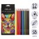 Pencils 12 colors TOP Calligrata, in a cardboard box, neck diameter - 3mm, 5b