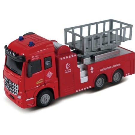 Fire machine with lifting mechanism, inertial mechanism, light and sound effects