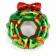 Foil ball 25 "Christmas Wreath"