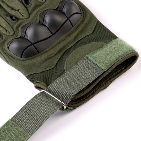 Tactical gloves "Storm Tactic", l extra fingers, mix, green-6