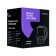 Electric kettle KitFort KT-655, glass, 1.5 l, 2200 watts, black-silver