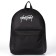 Backpack school textile nazamok, with pocket, 27x11x37, black