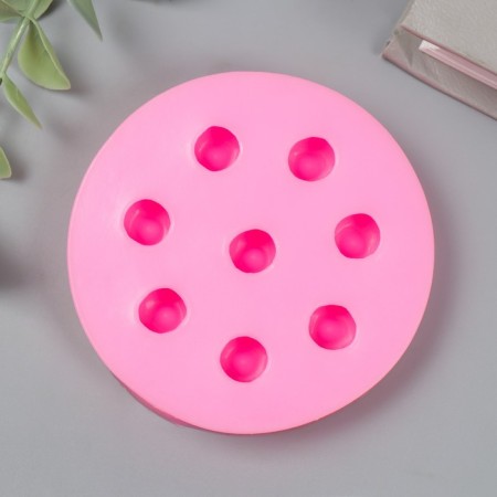 Mold Silicon "Blueberries" of 8 items 1.4x7.4x7.4 cm-1